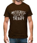 Motocross Is My Therapy Mens T-Shirt