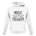 Music Is My Therapy unisex hoodie