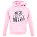 Music Is My Therapy unisex hoodie