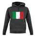 Italy Grunge Style Flag unisex hoodie