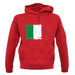 Italy Grunge Style Flag unisex hoodie