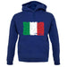 Italy Grunge Style Flag unisex hoodie