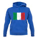 Italy Grunge Style Flag unisex hoodie