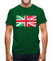 Italy Union Jack Flag Mens T-Shirt