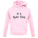 A Slyther Thing unisex hoodie