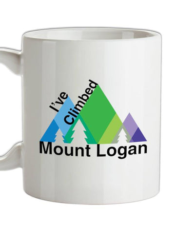 I've Climbed MOUNT LOGAN Ceramic Mug