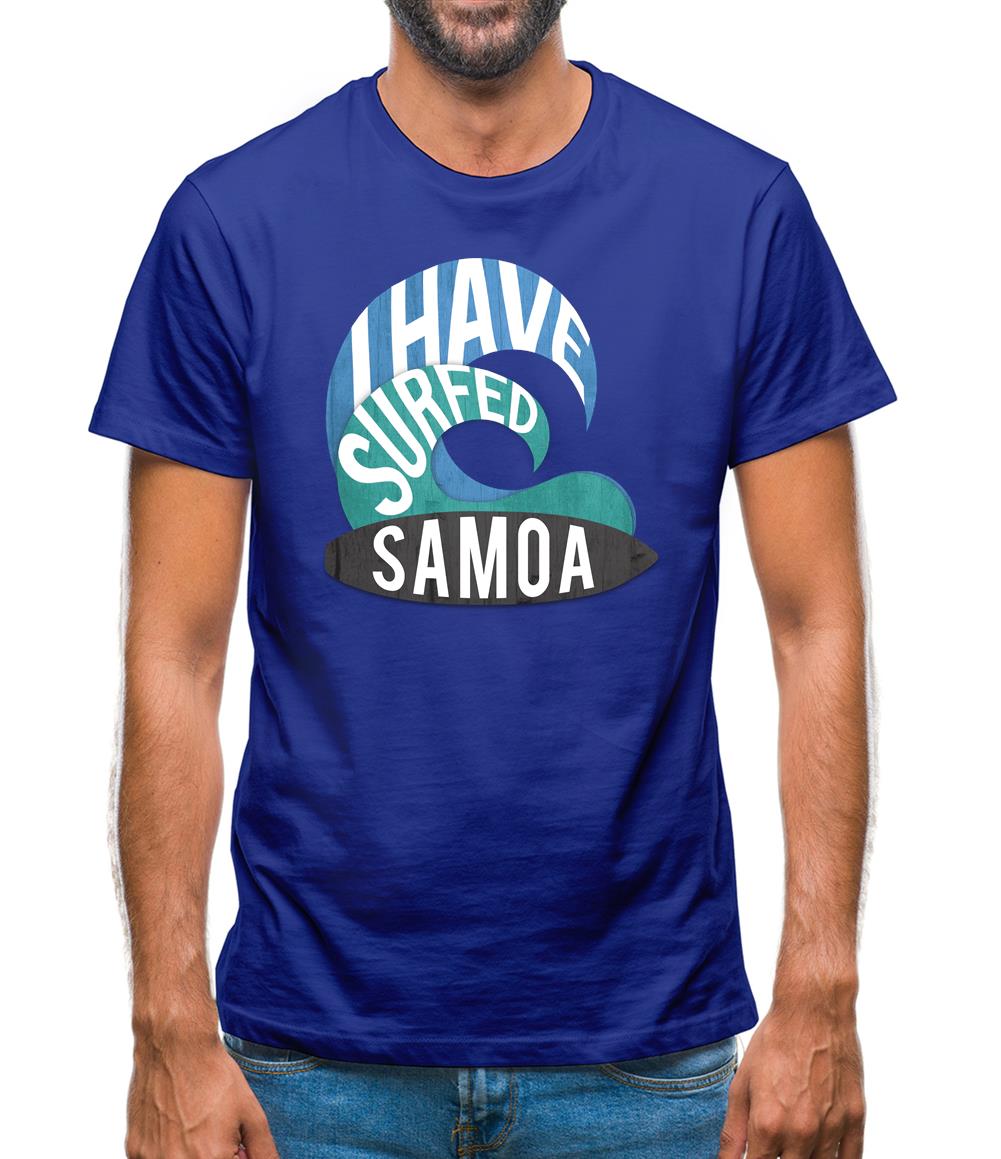 I Have Surfed Samoa Mens T-Shirt