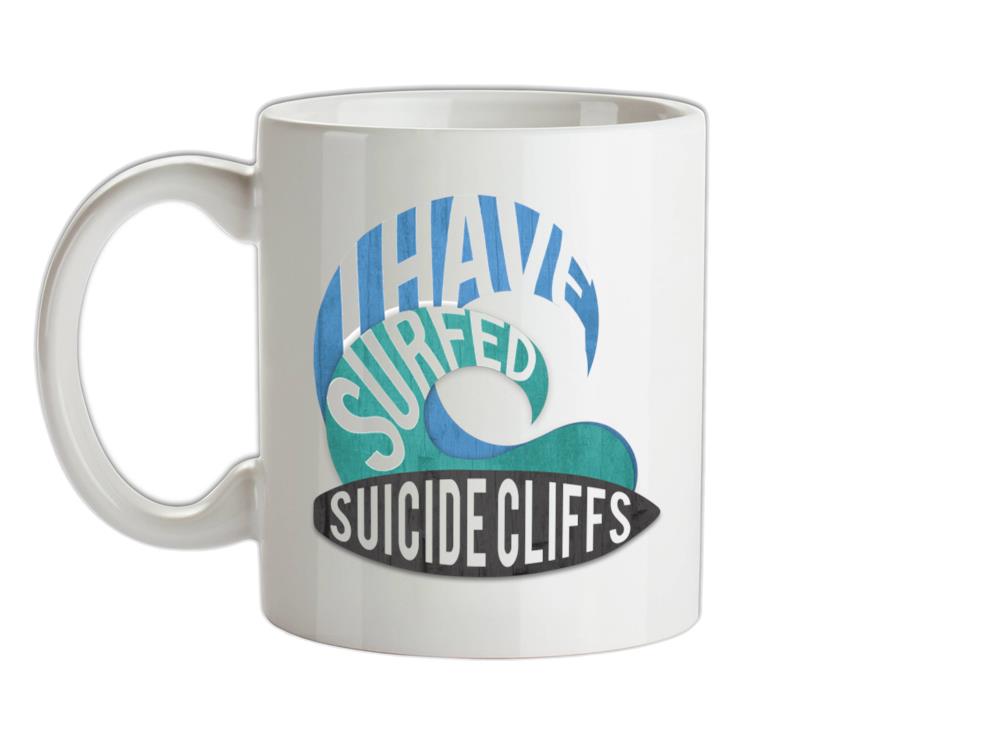 Ive Surfed x Range Suicide Cliffs  Ceramic Mug