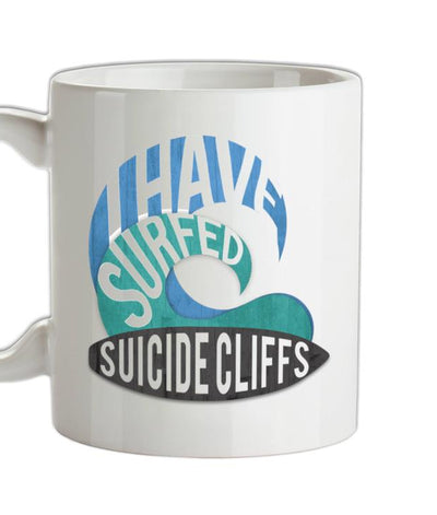 Ive Surfed x Range Suicide Cliffs  Ceramic Mug