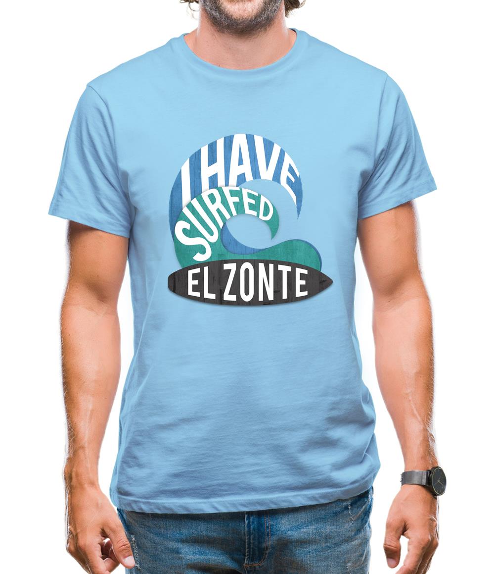 I Have Surfed El Zonte Mens T-Shirt