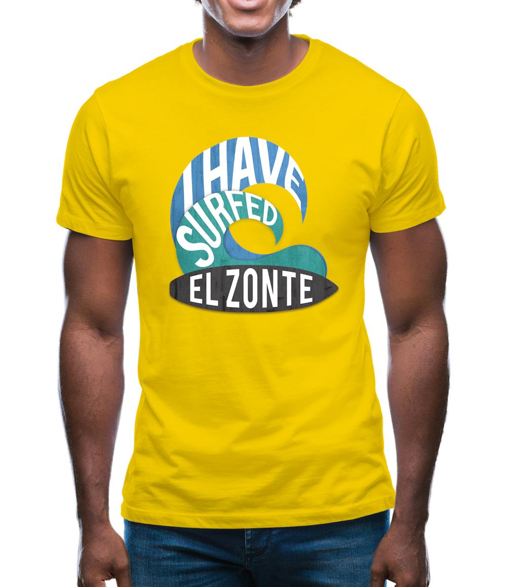 I Have Surfed El Zonte Mens T-Shirt