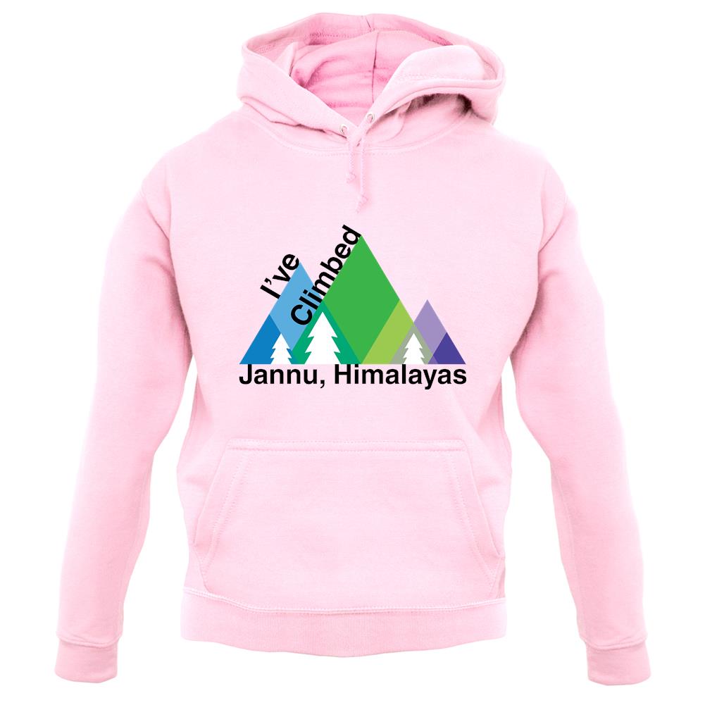 I'Ve Climbed Jannu, Jimalayas unisex hoodie