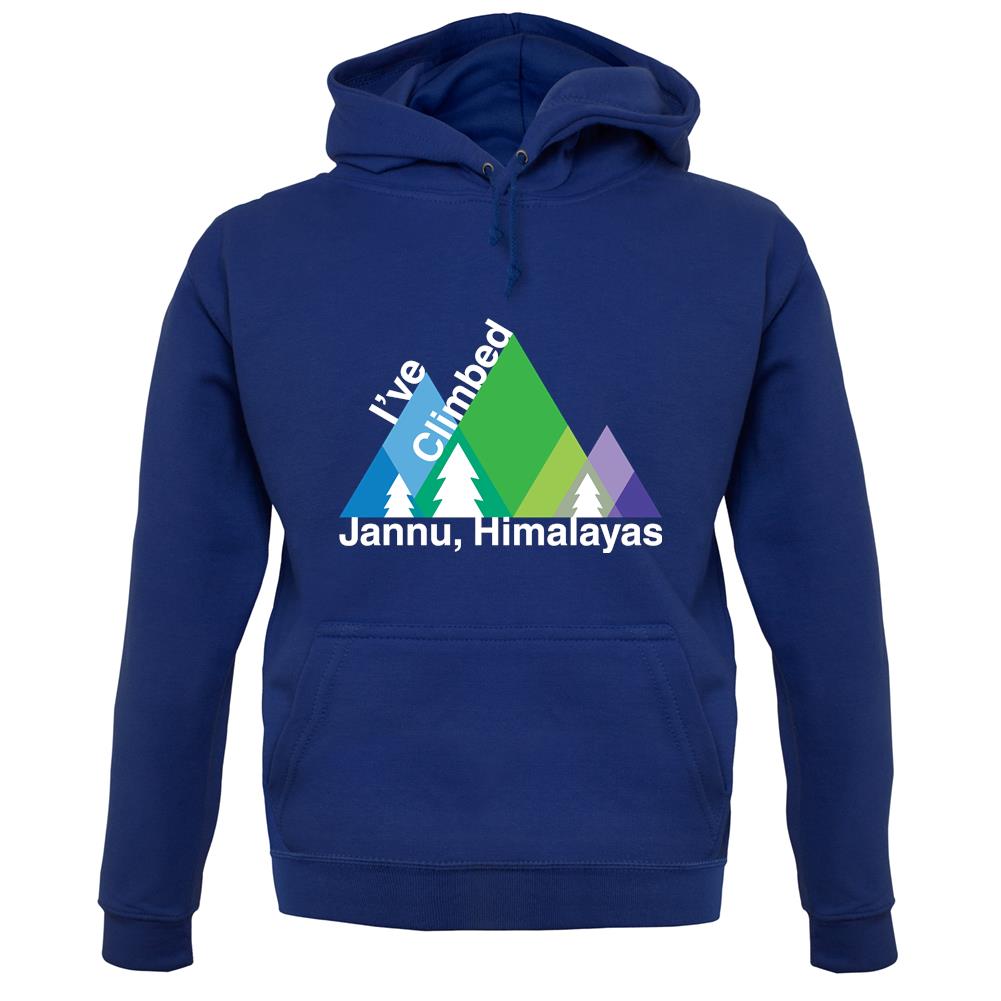 I'Ve Climbed Jannu, Jimalayas unisex hoodie