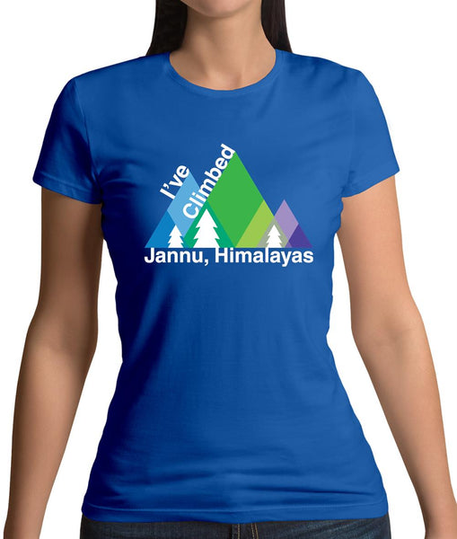 I'Ve Climbed Jannu, Jimalayas Womens T-Shirt