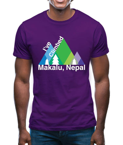 I'Ve Climbed Makalu, Nepal Mens T-Shirt