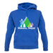 I'Ve Climbed Makalu, Nepal unisex hoodie