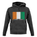 Ivory Coast  Barcode Style Flag unisex hoodie