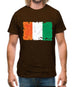 Ivory Coast  Grunge Style Flag Mens T-Shirt