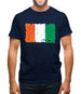 Ivory Coast  Grunge Style Flag Mens T-Shirt