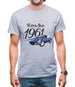 British Made 1961 - E-Type Mens T-Shirt