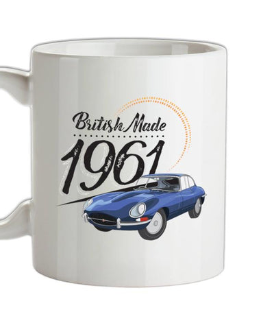 British Made 1961 - Jag Ceramic Mug