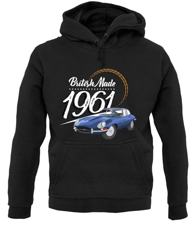 British Made 1961 - E-Type unisex hoodie