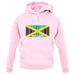 Jamaica Barcode Style Flag unisex hoodie