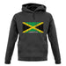 Jamaica Barcode Style Flag unisex hoodie
