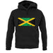 Jamaica Grunge Style Flag unisex hoodie