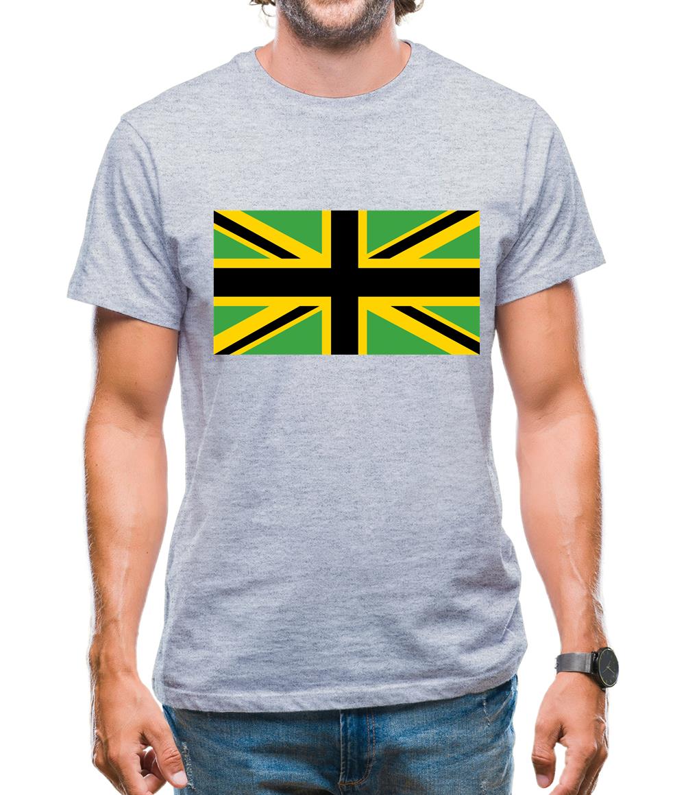 Jamaican Union Jack Mens T-Shirt