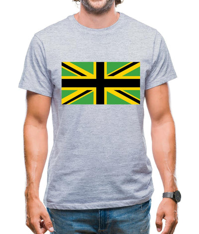 Jamaican Union Jack Mens T-Shirt