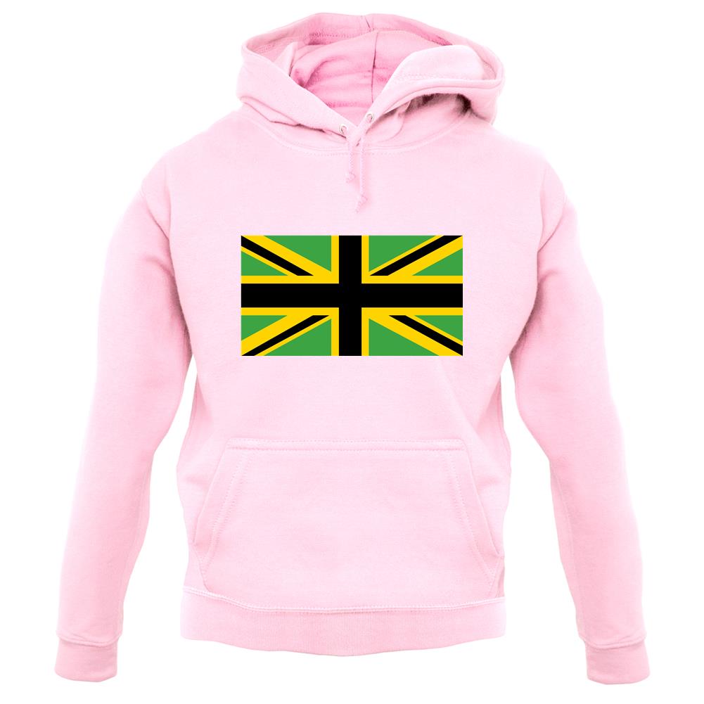 Jamaican Union Jack unisex hoodie