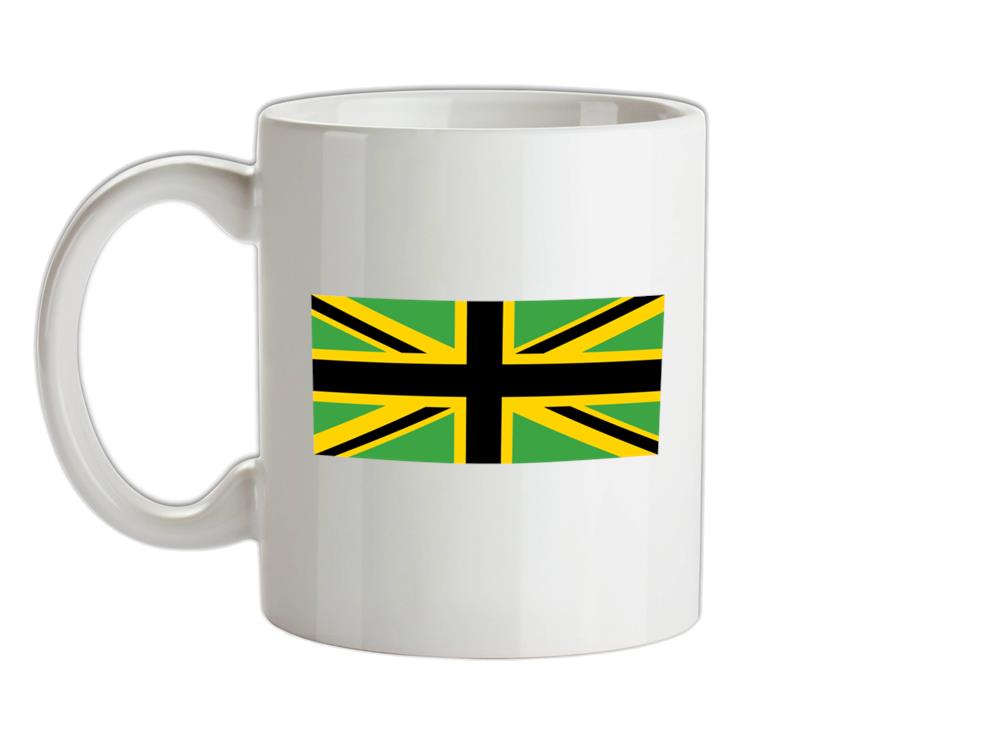Jamaican Union Jack Ceramic Mug