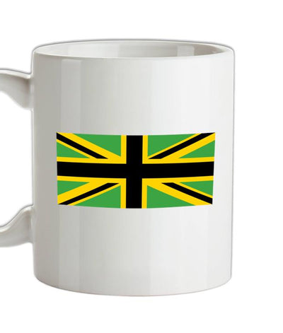 Jamaican Union Jack Ceramic Mug
