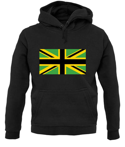 Jamaican Union Jack unisex hoodie