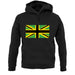 Jamaican Union Jack unisex hoodie