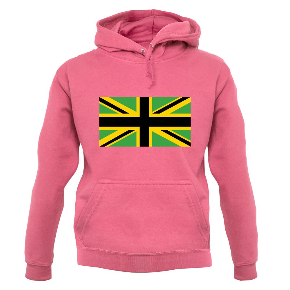 Jamaican Union Jack unisex hoodie