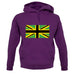 Jamaican Union Jack unisex hoodie