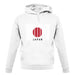 Japan Barcode Style Flag unisex hoodie