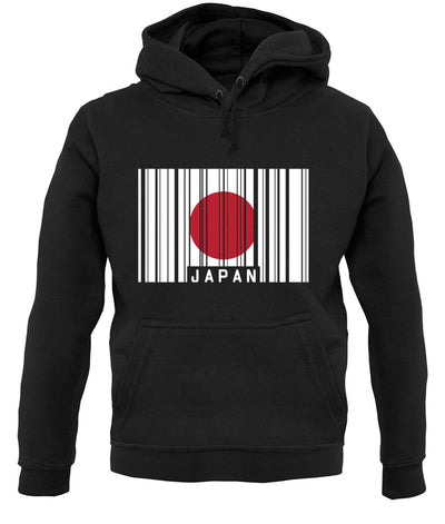 Japan Barcode Style Flag unisex hoodie