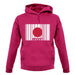 Japan Barcode Style Flag unisex hoodie