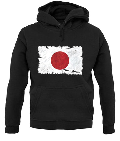 Japan Grunge Style Flag unisex hoodie