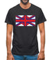 Japanese Union Jack Flag Mens T-Shirt