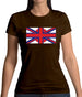 Japanese Union Jack Flag Womens T-Shirt