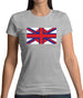 Japanese Union Jack Flag Womens T-Shirt