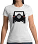 Jw Black Rear Womens T-Shirt