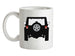 JW Black Rear Ceramic Mug