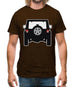 Jw Black Rear Mens T-Shirt