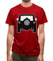 Jw Black Rear Mens T-Shirt