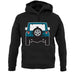 Jw Clear Coat unisex hoodie